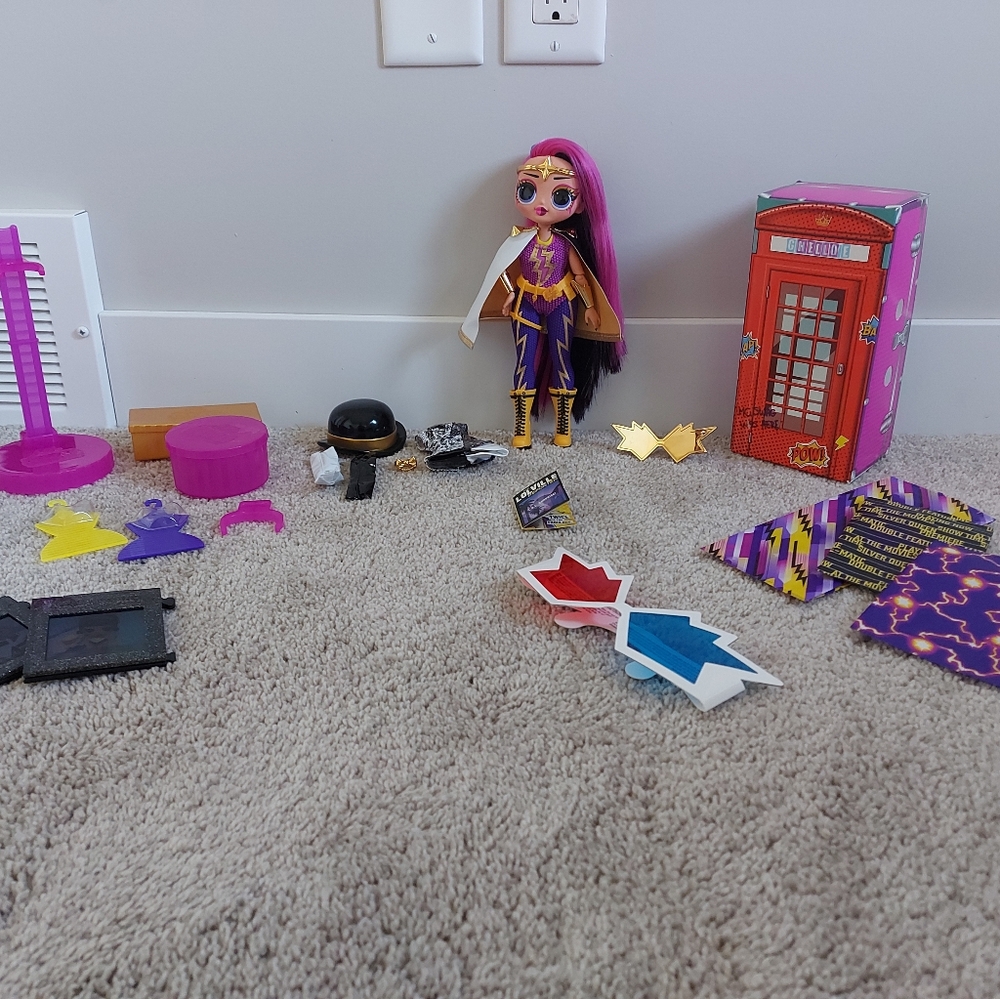 L.O.L. OMG Doll Movie Magic Ms. Direct - Like NEW.